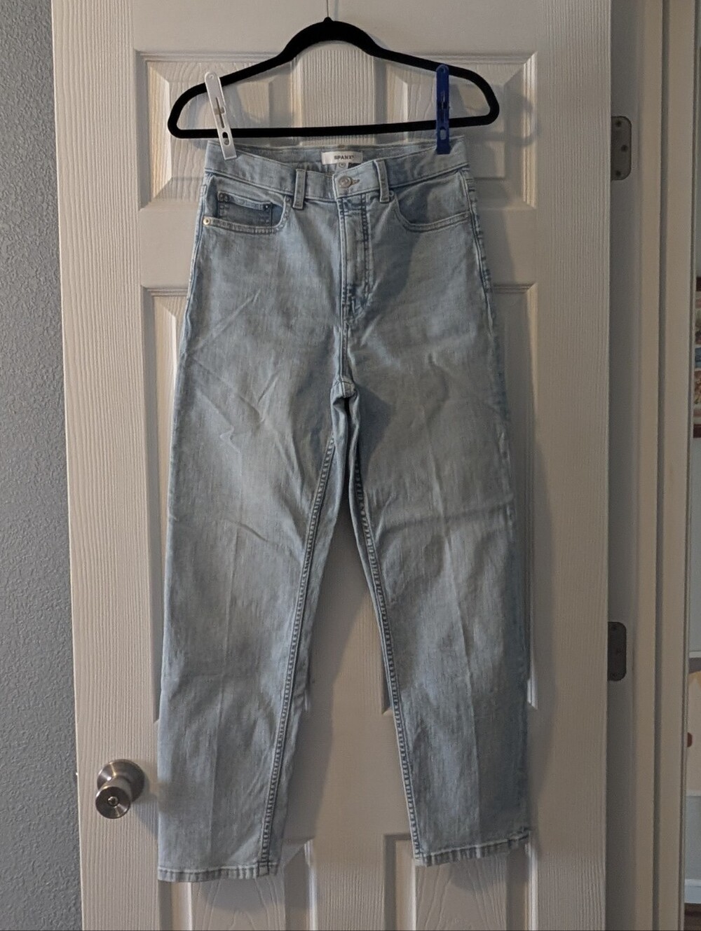 Spanx High-Rise Light Wash Women's Jeans